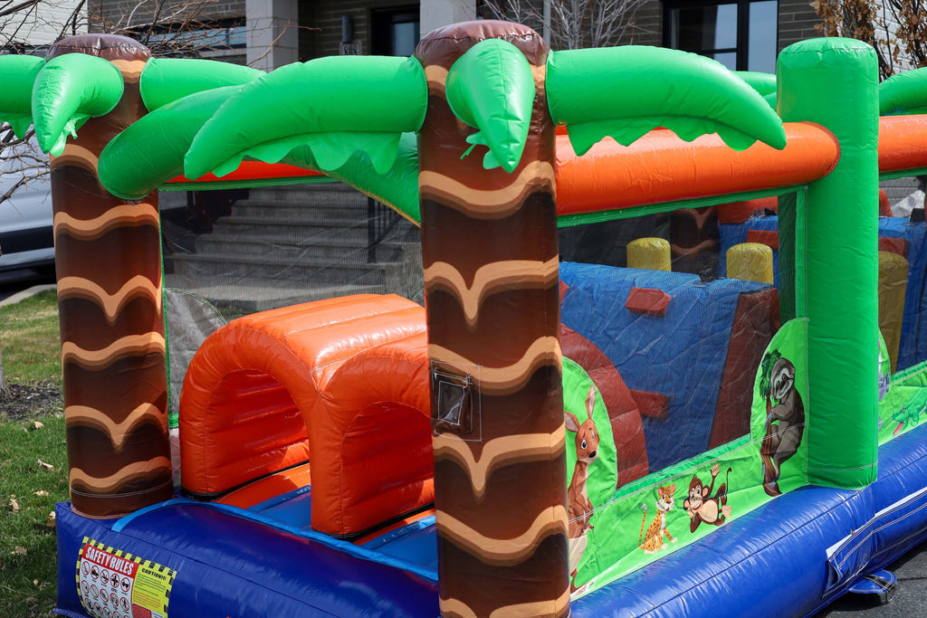 Jeu gonflable – Course Tropicale