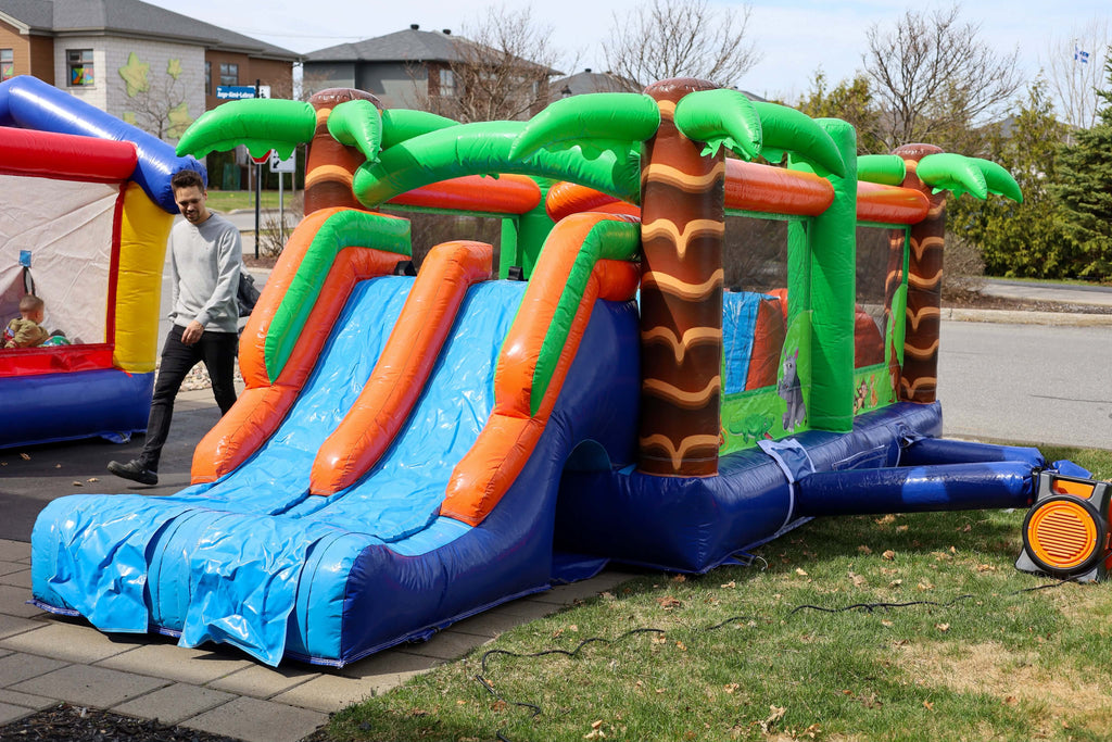 Jeu gonflable – Course Tropicale