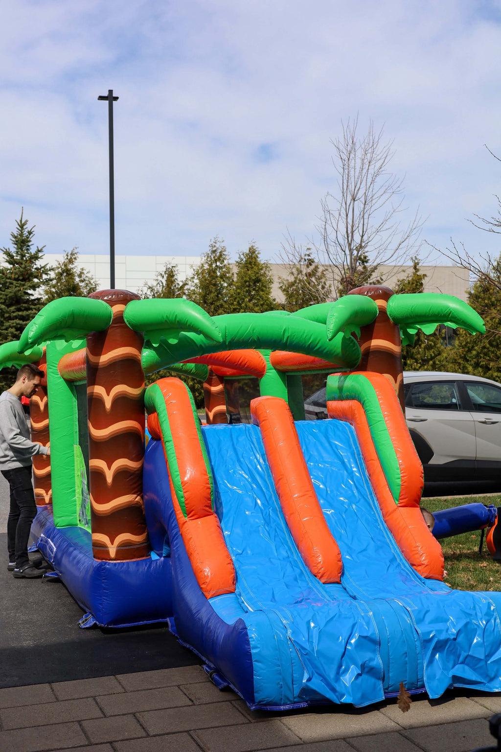 Jeu gonflable – Course Tropicale